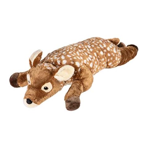 Almohada Plow & Hearth Fuzzy Lunares Fawn Cuerpo Cover