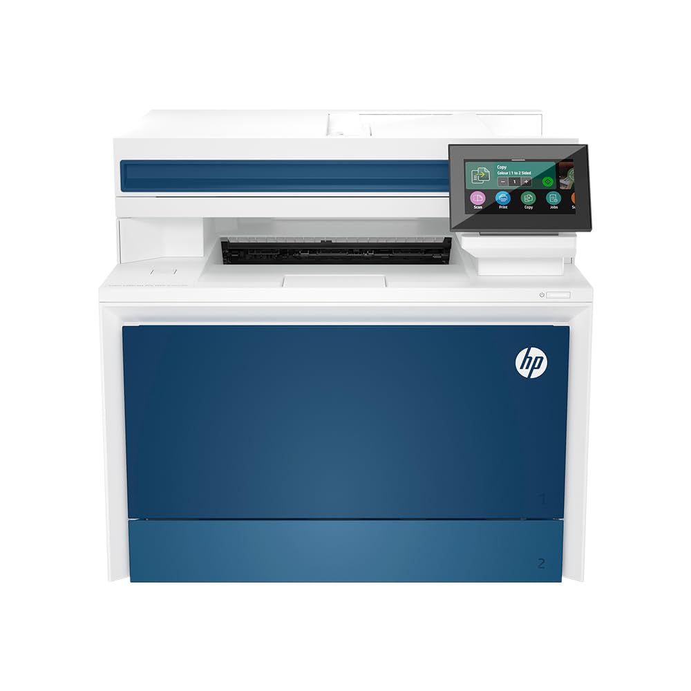 HP Color LaserJet Pro MFP 4302dw 4RA83F, Impresora multifunción A4, Impresión automática a Doble Cara, 33 ppm B/N y Color, USB, Wi-Fi, Ethernet, Copiar, Escanear, ADF Pantalla táctil de 4,3", Azul Blue Angel