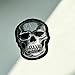 Zittop Skull Patch DIY Horror Applique Embroidered Sew Iron on Patch