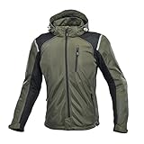 [KOMINE] バイク用 ジャケット プロテクトフルメッシュパーカ JK-135 1212 春夏向け CE規格レベル2 メッシュ素材 プロテクター 07-135 メンズ オリーブ M