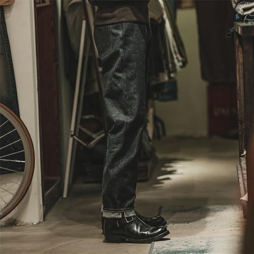 Five-Pocket 15oz Selvedge Denim Jeans3