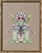 Imperial Lady D Cross Stitch Pattern by Nora Corbett - NC269