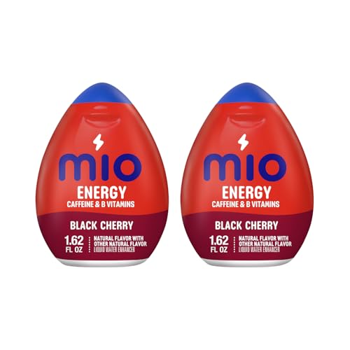 Image of MiO Energy Liquid Water Enhancer, Black Cherry 1.62 oz PACK OF 2