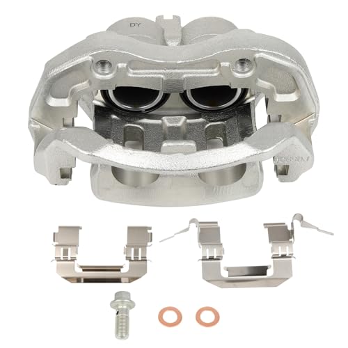 Image of 19B2870 Front Left Disc Brake Caliper w /Bracket