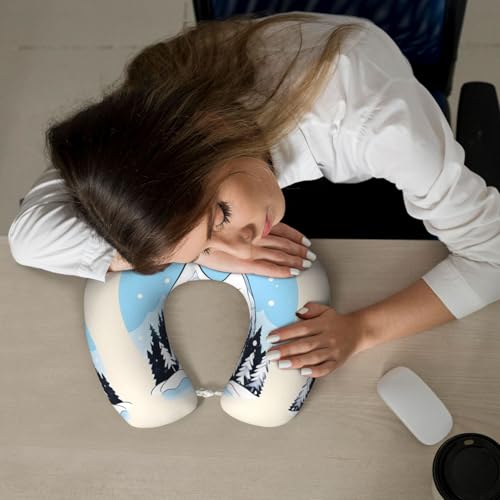 Almohada de cuello espuma viscoelástica tamaño único miniatura 7
