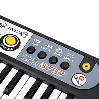 Piano électronique portable à 37 touches – Cadeau pédagogique pour débutants – Jouet musical pour enfants avec… - Les Beatles, Paul McCartney, John Lennon, RIngo Starr, George Harrison Piano électronique portable à 37 touches - Cadeau pédagogique pour débutants - Jouet musical pour enfants avec… – Image 6