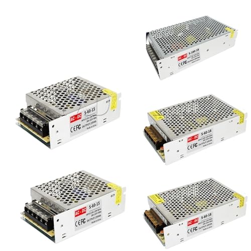 Transformateur 220V 15V haute performance pour ruban LED DC