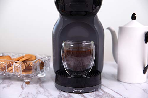 Double Wall Cups Glass 8 Oz - Set Of 4, Insulated Thermal Mugs Glasses For Tea, Coffee, Latte, Cappucino, Cafe, Milk #TOP2