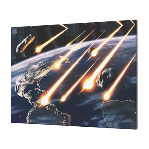 Toile murale météorite PHAYAH pour sublimer l'ambiance de votre chambre