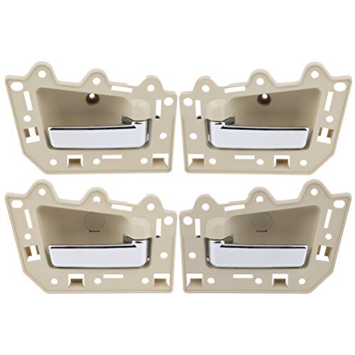 LUJUNTEC Interior Door Handles,Front Rear Door Handles Driver Left Passenger Right Side,Replacement for 2005-2010 for Jeep for Grand Cherokee,4pcs Beige Handles Replace by LUJUNTEC - Used condition - US$23.82
