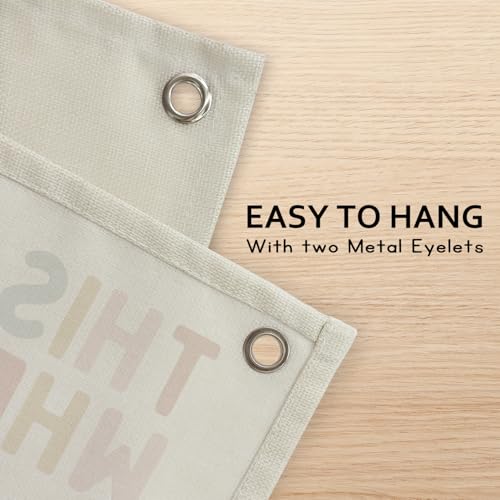 Image of Boho Classroom Decor,Playroom Homeschool Kindergarten Door Decor,This is Where The Fun Stuff Happens, Nursery Kidroom Decor Banner Wall Hanging Flag,Classroom Must Haves Decorations,30x20,