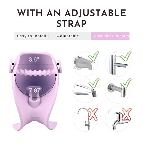 Image of Bath Spout Cover for Bathtub - Bath Faucet Cover for Kids,Protects Baby from Bumping Head During Bathing Time Faucet Protective Cover Whale Design