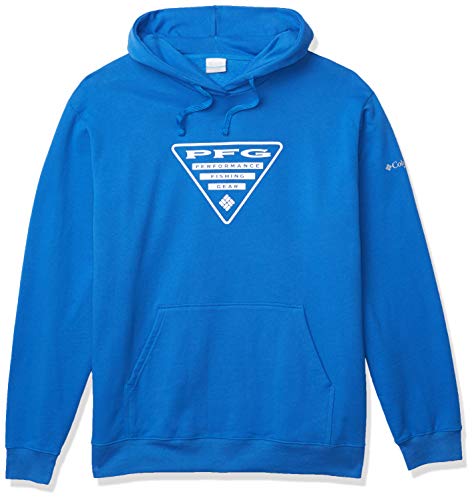 Columbia Pfg Triangle Mens Hoodie, Soft Fleece