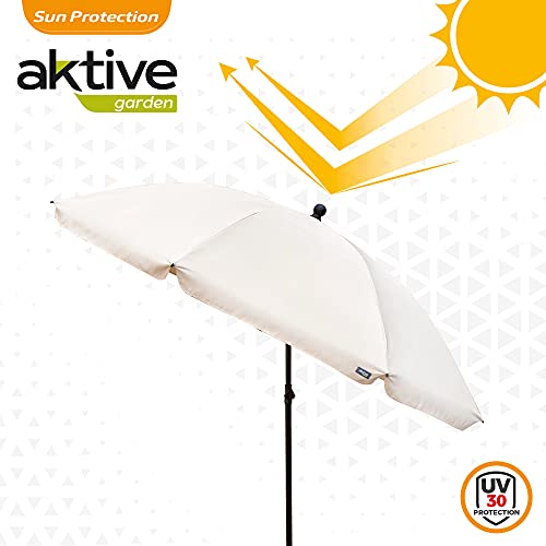Aktive 85303 Ombrellone da Giardino con Filtro