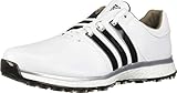 adidas Men's TOUR360 XT Spikeless Golf Shoe, FTWR White/core Black/Silver Metallic, 7 W US