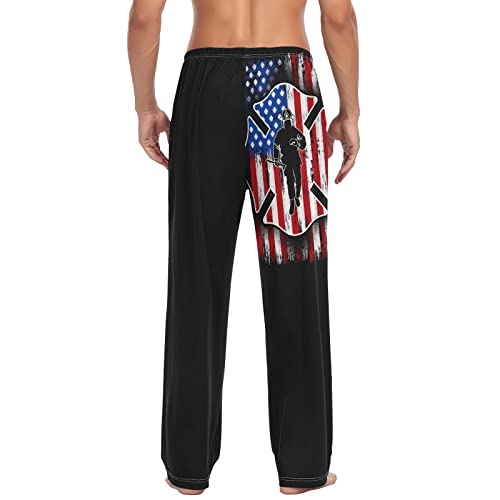 Men's Pajama Pants Pjs Bottoms with Pockets Sleep Lounge Pants for Men, S M L XL XXL2