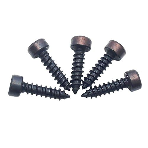 50 tornillos autoperforantes M2.5 x 10mm acero aleación hexagonal miniatura 3