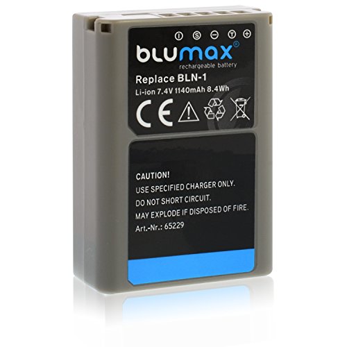 Stessa funzionalità dell'originale. La batteria Blumax è l'accessorio perfetto per la fotocamera digitale Olympus con batteria BLN-1 PS-BLN-1. La batteria è ideale come ricambio o batteria supplementare.