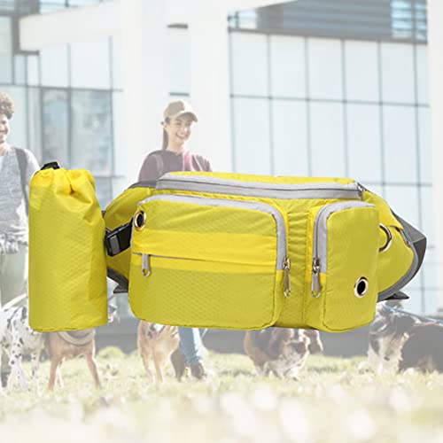 Dog Fanny Pack, Bolsa Multifuncional Confortável para Treinamento de Cães, Grande Espaço para Fone d