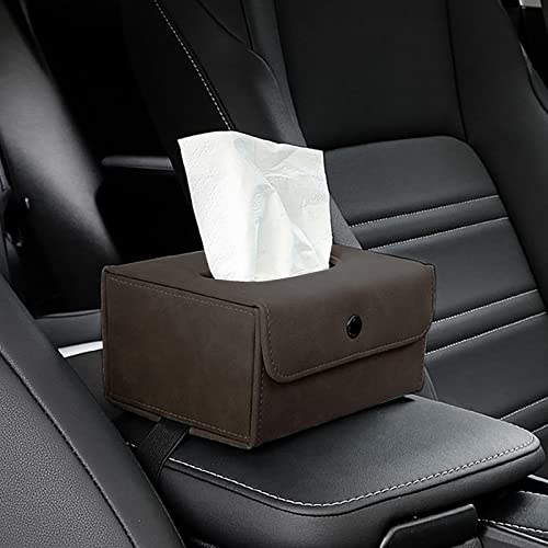 Caixa de Lenços para Carro, Suporte de lenço de viseira de apoio de braço, Dispensador de lenços de