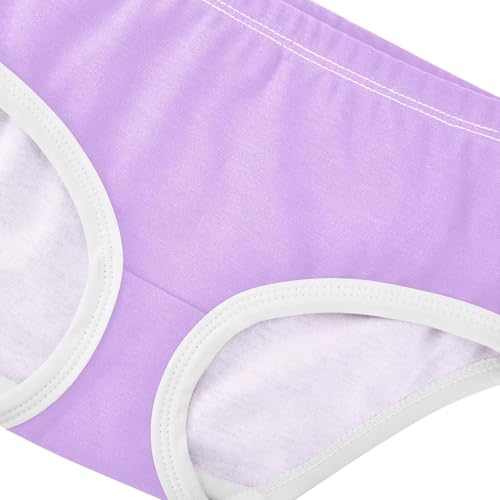 Joisal Mauve Purple Panties Little Girl Girls Underwear Toddlers Cotton Aesthetic Briefs Undies Kids 2t4