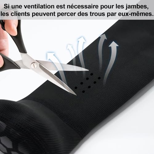 Chaussettes pour chien contre le léchage des pattes COODEO bleu XL