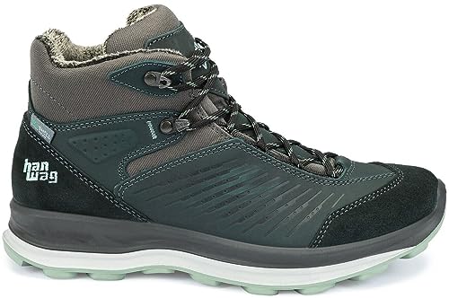 Bottes de neige femme Hanwag Bluestrait avec semelle adhérente et doublure chaude