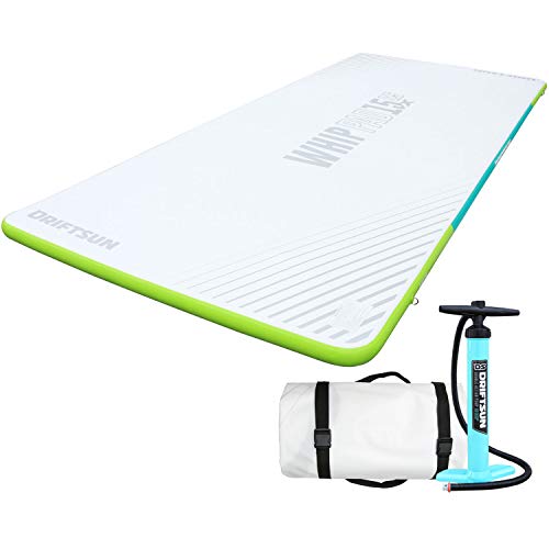 Driftsun Inflatable Floating Mat - Inflatable Floating Platform And Swim Dock Whip Pad, Dropstitch Pvc Construction (15Ft X 6.5Ft) #TOP4