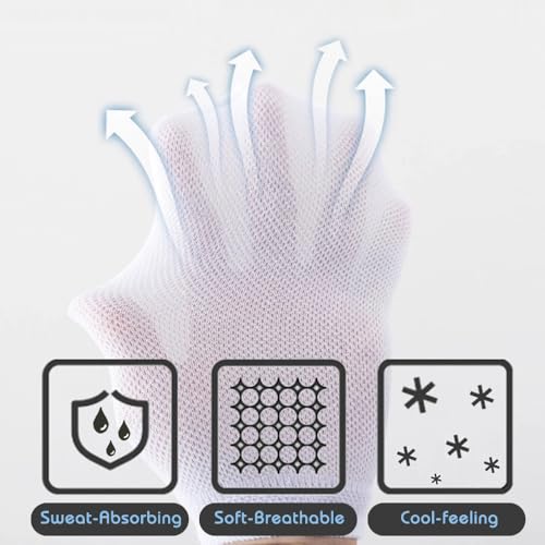 Men's Lightweight Ankle Socks Low Cut Athletic Socks High Elasticity Soft Cotton Blend Sweat-Absorbing Odor-Proof for Daily Wear and Sport Solid White 8 Pairs Box Packaging Men's Size 6-93