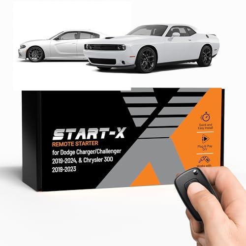 Start-X Remote Starter Kit for Dodge Charger/Challenger (2019, 2020, 2021,