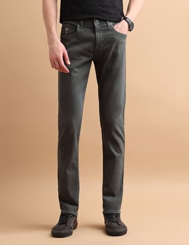 Image of U.S. Polo Assn. Casual Mens Jeans, Full Length, Stretchable Jeans for Men
