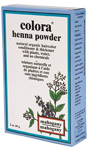 Colora Henna Powder [Mahogany] (Pack of 4)