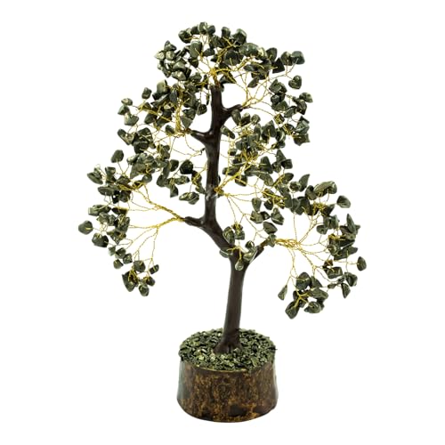 Image of Pyrite Crystal Tree for Money | 9-10 Inch | 300 Beads | Money Stone Tree for Wealth, Confidence, Vastu Correction, Positive Energy, Reiki Healing & Good Luck