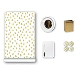 WallPops WPL2725 Dot Locker Kit Wall Decal, Metallic