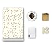WallPops WPL2725 Dot Locker Kit Wall Decal, Metallic