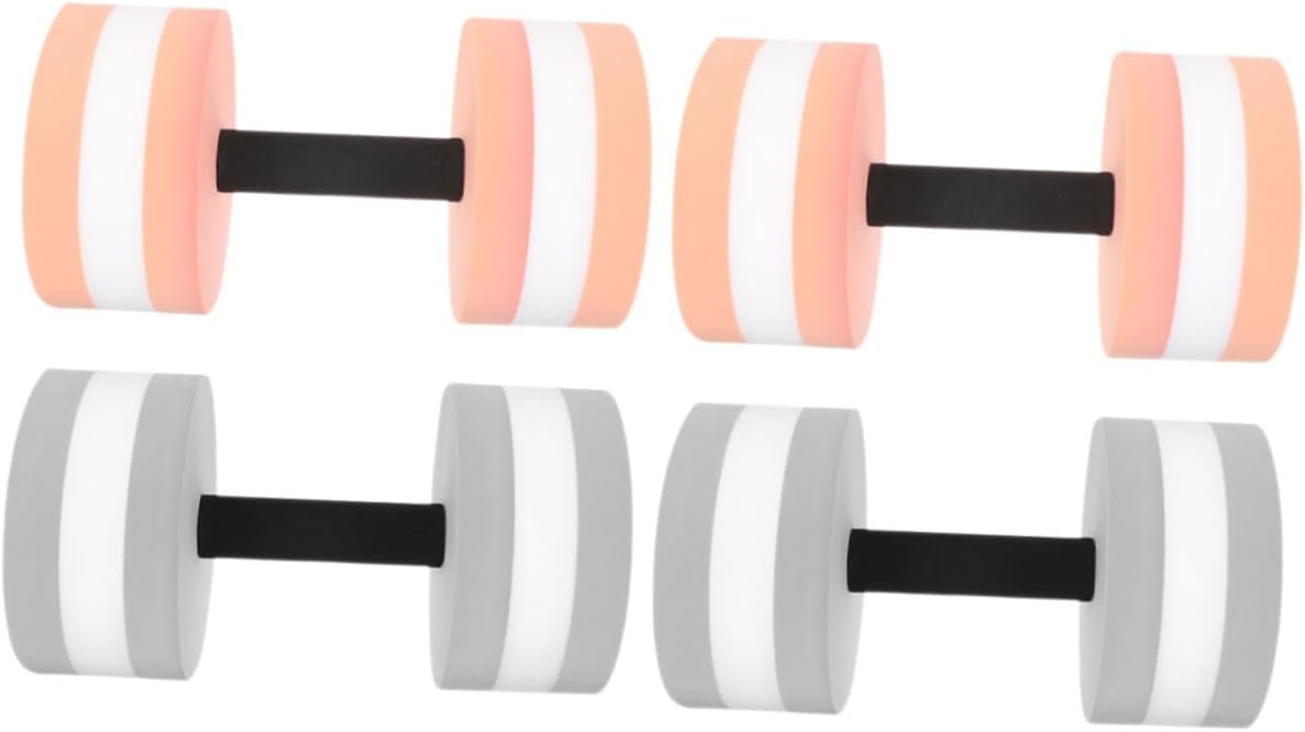 4Pcs Water Dumbbells for Pool Exercise Floating Weights for Water Aerobics for Adult Aquatic Fitness Strength Training and Coordination Improvement Versatile Use