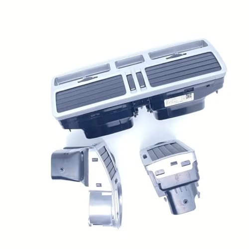 Sortie d'instrument de voiture finition argent climatisation