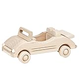 Auto aus unbehandeltem Holz ideal für Decoupage