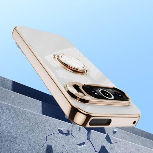 ILING Case for Google Pixel 9 Pro XL with 360 Degree Ring Kickstand - Image 3