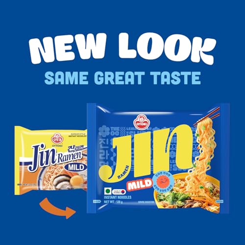 OTOKI Jin Ramen Mild Spicy Autentic Korean Ramen 18 Packs in box (BTS Jin & JIN RAMEN edition) (MILD (PACK of 18)) - Image 5