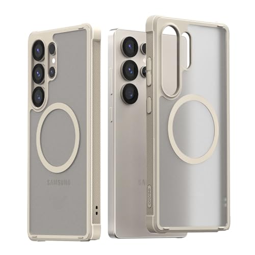 araree Galaxy S25 Ultra �P�[�X DUPLE M ARMOR [ Qi2 / Magsafe�Ή� ��̌^SPCC���^�������O���� �ČRMIL�K�i �ϏՌ� �n�C�u���b�h�f�� ����~�߉��H �h�o3D�{�^���J�o�[ ] �T���X�� �M�����N�V�[