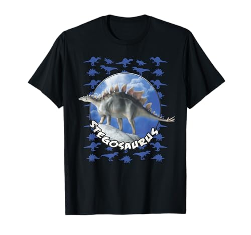 Camiseta Stegosaurus para niños, idea de regalo de dinosaurio, adulto Camiseta