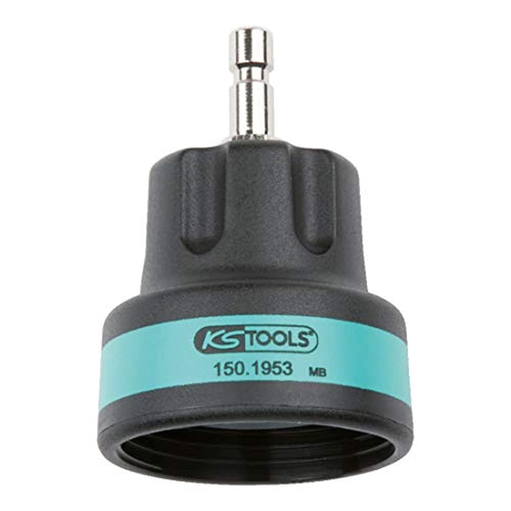 KS Tools 150.1953 Cooling System Bayonet Adapter, 18, IG M46x3, Turquoise, Turc, 116.8L x 7.6W cm