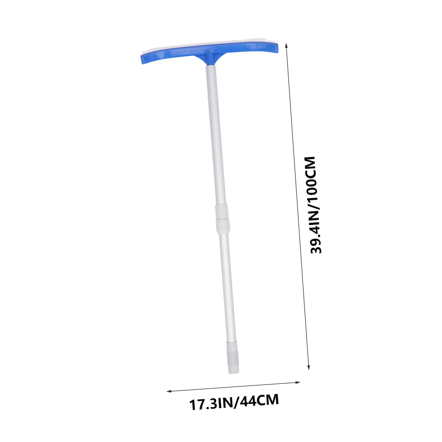 Brosse Manuelle de Piscine ABS Bleue, 1 Set, Brosse de Nettoyage