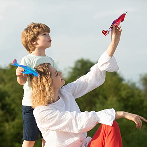 The Twiddlers 8-Inch Foam Airplanes For Kids (48 Pack) Wwii Assorted Gliders, Styrofoam Military Planes, Flying Planes Jet Packs, Aeroplanes Birthday Party Supplies, Goodie Bags Party Favors For Boys #TOP2