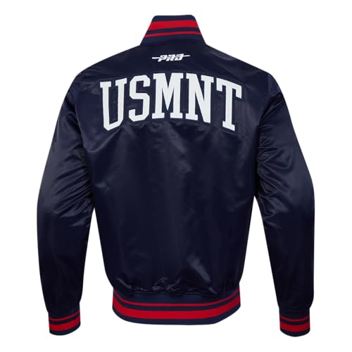 Image of Pro Standard National Teams mens Mens Usmnt Classic Chenille Satin Jacket
