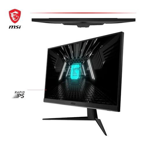 G2412F Monitor Gaming 23,8" FHD - Pannello Rapid IPS (1920 x 1080), 180 Hz / 1 ms (GtG), Gamma di colori 107% sRGB, Adaptive Sync - DP 1.2a, HDMI 2.0b CEC - Monitor - Immagine 1