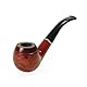 Bristol Novelty Gentleman Holz Pfeife, Braun, schwarz
