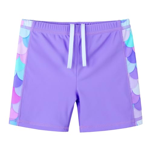 Image of Girls Two Piece Swimsuit Floral UPF 50+ Rash Guard Set Kids Beach Swimwear