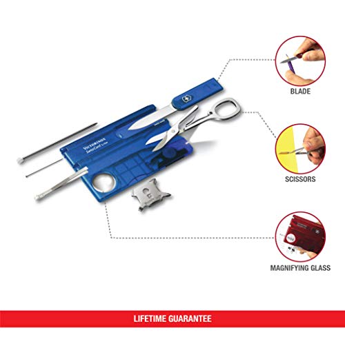 Victorinox Swiss Card Lite - Jelly Blue - Image 4